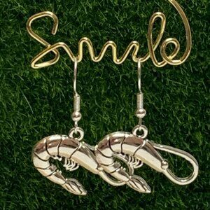 Shrimp Earring, Prawn Earring, Crayfish Earring, Fishing Earring, Louisianna